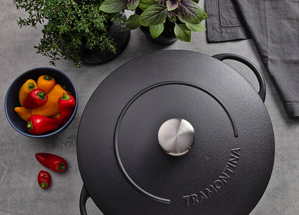 Tramontina Enamelled Cast Iron Casserole Dish 24cm (4l)