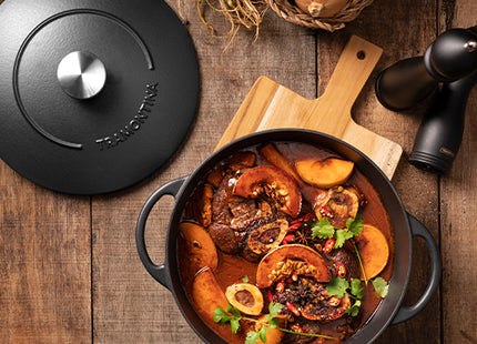 Tramontina Enamelled Cast Iron Casserole Dish 24cm (4l) - Tramontina Store