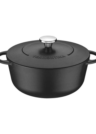 Tramontina Enamelled Cast Iron Casserole Dish 28cm (6l) - Tramontina Store UK
