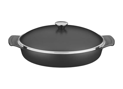 Tramontina Forged Aluminium Non-stick Frying Pan with lid 32cm (4.3l) - Tramontina Store