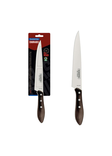 Tramontina Dishwasher-safe Wooden Handle 8" Carving Knife - Tramontina Store UK