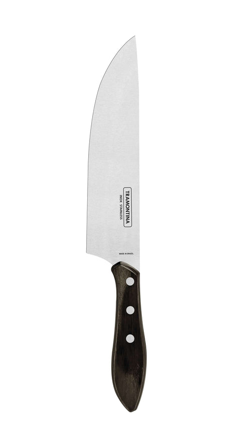 Tramontina Dishwasher-safe Wooden Handle 8" Chef's Knife - Tramontina Store UK