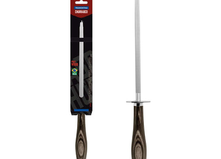 Tramontina Dishwasher-safe Wooden Handle 8" Knife Sharpener