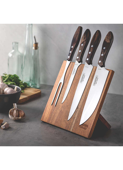 Tramontina 5 Pcs. Magnetic Knife Block - Tramontina Store UK