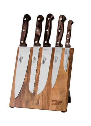 Tramontina 6 Pcs. Magnetic Knife Block - Tramontina Store UK
