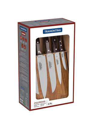 Tramontina 6 Pcs. Magnetic Knife Block - Tramontina Store UK