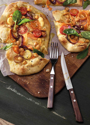 Tramontina Dishwasher-safe Wooden Handle 24 Pcs. Cutlery Set - Tramontina Store UK