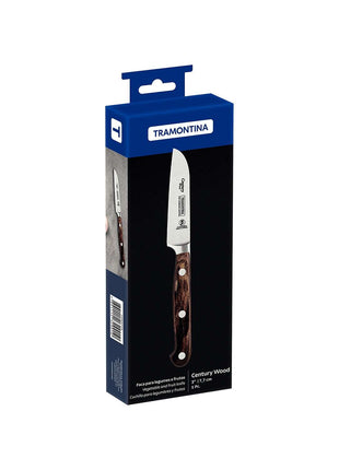 Tramontina Dishwasher-safe Wooden Handle 3" Peeling Knife - Tramontina Store UK