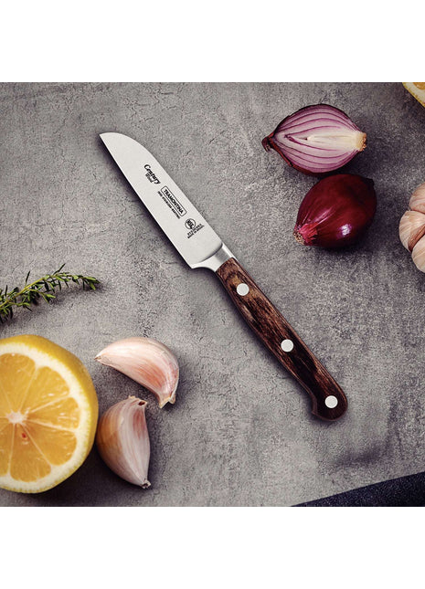 Tramontina Dishwasher-safe Wooden Handle 3" Peeling Knife - Tramontina Store UK