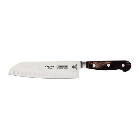 Tramontina Dishwasher-safe Wooden Handle 7" Santoku Knife - Tramontina Store UK