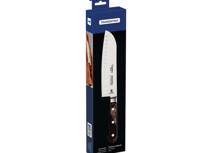 Tramontina Dishwasher-safe Wooden Handle 7" Santoku Knife