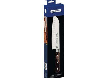 Tramontina Dishwasher-safe Wooden Handle 7" Santoku Knife