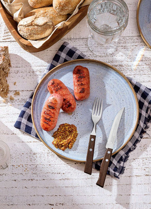 Tramontina Wooden Handle 12 Pcs. Cutlery Set - Tramontina Store UK