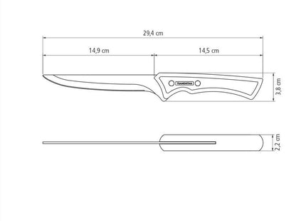 Tramontina Black Collection 6" Boning Knife
