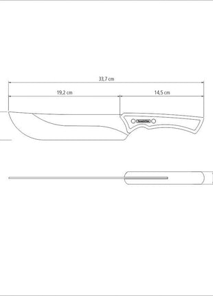 Tramontina Black Collection 8" Meat Knife - Tramontina Store UK
