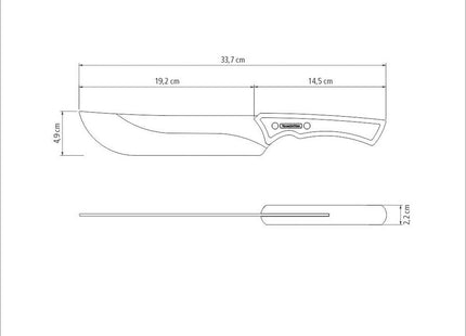 Tramontina Black Collection 8" Meat Knife