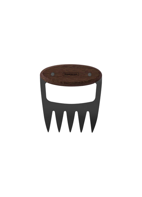 Tramontina Metallic BBQ Claw with Wooden Handle - Tramontina Store UK