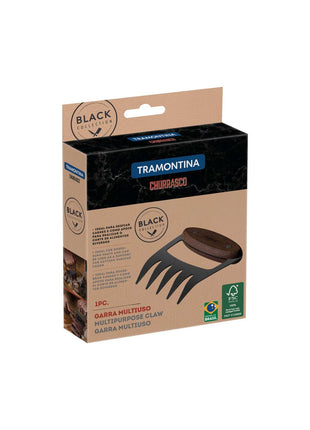 Tramontina Metallic BBQ Claw with Wooden Handle - Tramontina Store UK