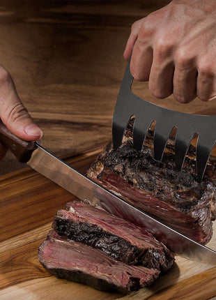 Tramontina Metallic BBQ Claw with Wooden Handle - Tramontina Store UK