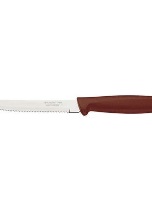Tramontina 6 Pcs. Fruit/Tomato Knife Set (Pointed tip, Brown) - Tramontina Store UK