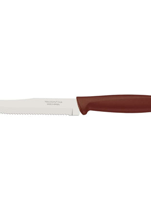 Tramontina 6 Pcs. Fruit/Tomato Knife Set (Rounded tip, Brown) - Tramontina Store UK