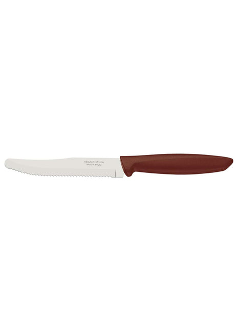 Tramontina 6 Pcs. Fruit/Tomato Knife Set (Rounded tip, Brown) - Tramontina Store UK