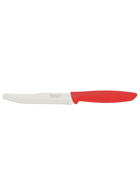 Tramontina 6 Pcs. Fruit/Tomato Knife Set (Rounded tip, Red) - Tramontina Store UK