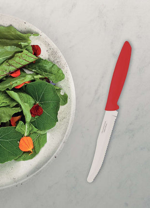 Tramontina 6 Pcs. Fruit/Tomato Knife Set (Rounded tip, Red) - Tramontina Store UK