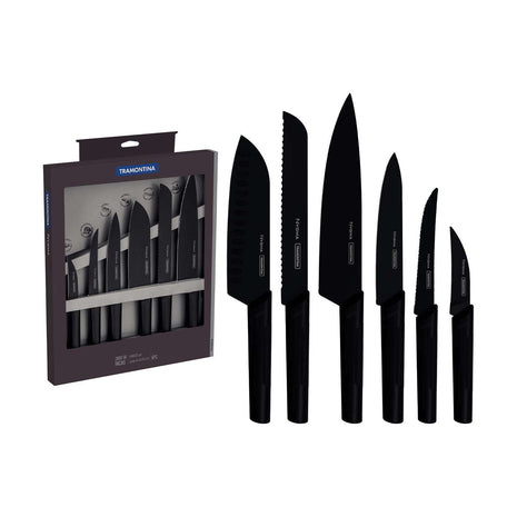 Tramontina 6 Pcs. Kitchen Knife Set - Tramontina Store UK