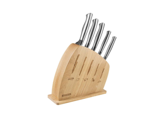 Tramontina 6 Pcs. Beech Knife Set
