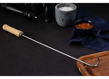 Tramontina Wooden Handle BBQ Hook 55cm