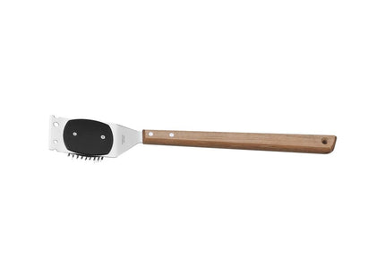 Stainless Steel and Wooden Handle Grill Brush 41.7cm