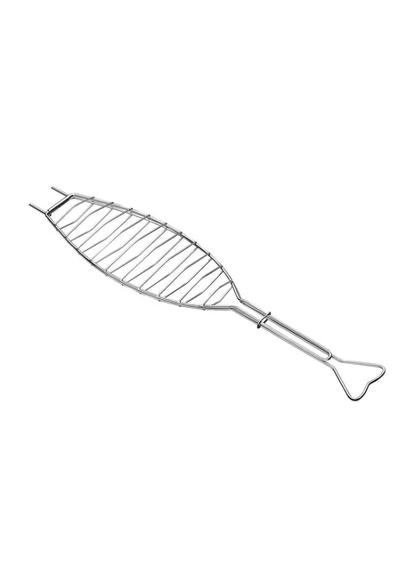 Tramontina Stainless Steel Articulated Fish Grill 71.3 x 16.5cm - Tramontina Store UK