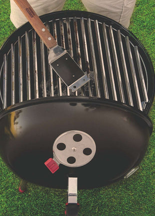 Tramontina Carbon Steel Portable Charcoal Grill with Lid - Tramontina Store UK