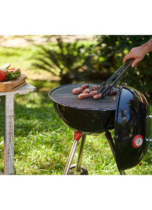 Tramontina Carbon Steel Portable Charcoal Grill with Lid - Tramontina Store UK