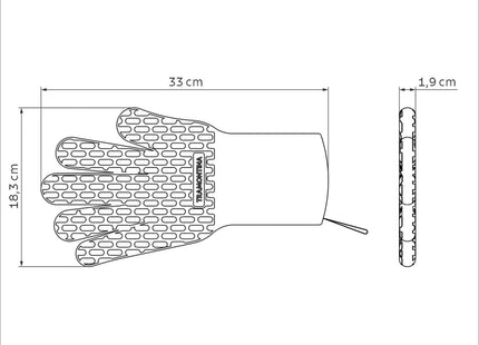 Tramontina 2 Pcs. Barbecue Mitts