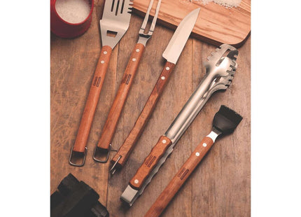 Wooden Handle Meat Tongs 47.3cm