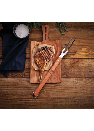 Tramontina Wooden Handle Carving Fork 47.1cm - Tramontina Store UK