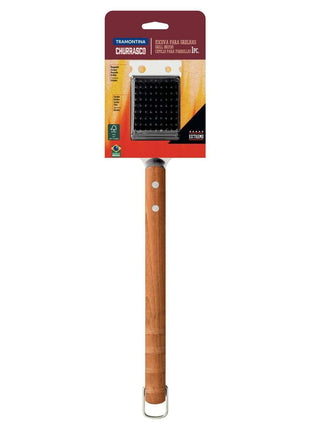 Tramontina Wooden Handle Grill Brush 44.3cm - Tramontina Store UK