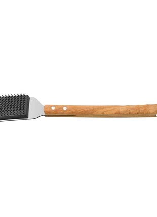 Tramontina Wooden Handle Grill Brush 44.3cm - Tramontina Store UK