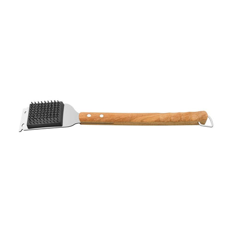 Tramontina Wooden Handle Grill Brush 44.3cm - Tramontina Store UK