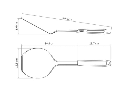 Tramontina Stainless Steel Pizza Peel