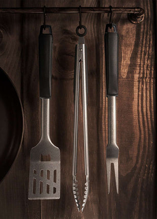 Tramontina Black Collection 3 Pcs. Barbecue Tool Set - Tramontina Store UK