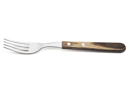 Tramontina Dishwasher-safe Wooden Handle 6 Pcs. Jumbo Fork Set