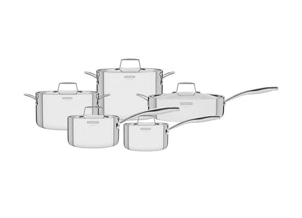Tramontina 3-Ply Stainless Steel 5 Pcs. Cookware Set