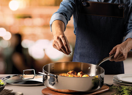 Tramontina 11 Pcs. 3-Ply Cookware and Utensil Set