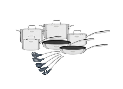 11 Pcs. 3-Ply Cookware and Utensil Set