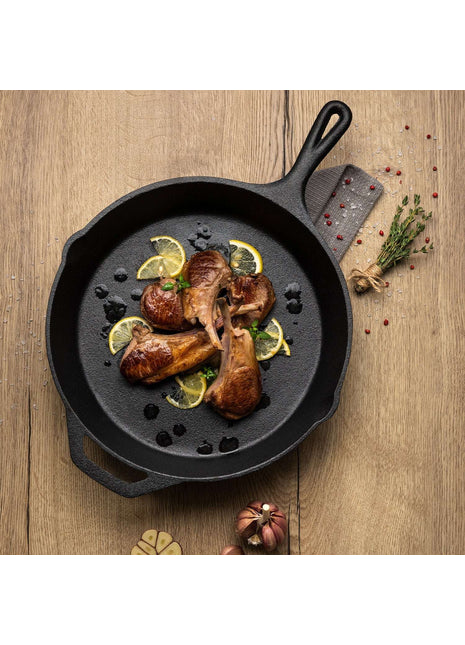 Tramontina Skillet Pan 30cm (3l) Pre-seasoned Cast Iron - Tramontina Store UK