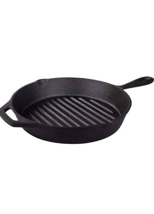 Tramontina Griddle Pan 28cm (2.2l) Pre-seasoned Cast Iron - Tramontina Store UK