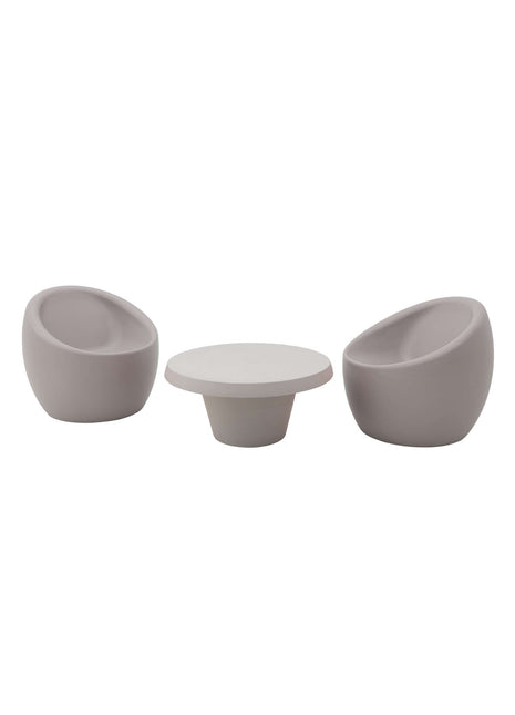 Tramontina Oca 3 Pcs. Polyethylene Lounge Set - Tramontina Store UK